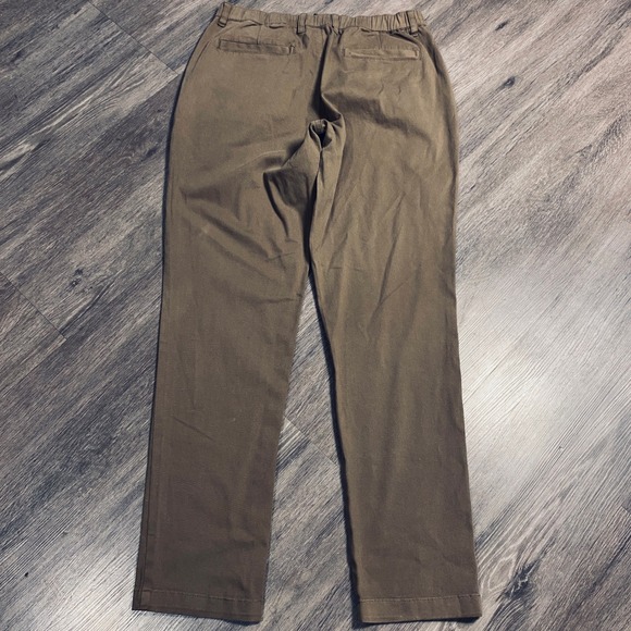 Cove USA Other - Cove USA Die On Empty Mens 32x30 Brown Chino Pants Elastic Waist Straight Leg